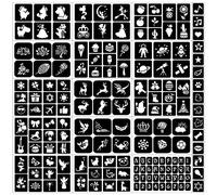 Temporary Tattoo Stencils - Eleanore's Diary 167 Glitter Tattoo Templates
