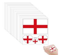 Temporary Tattoo Sticker -Waterproof Nation Flag Face & Body Tattoo Sticker - Perfect for Marathon International Competitions Game Party Favors (20pcs-England)