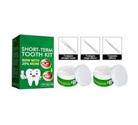 Temporary Temporary Tooth Repair Kit, Malleable Fake Teeth Replacement Kit, Temporary Tooth Filling Repair Kit for Temporary Fixation Filling Missing Broken Teeth