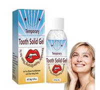 Temporary Tooth Filling Kit,Moldable Tooth Repair Kit for False Teeth & Fake Teeth,Dental Glue for Teeth with Tooth Repair Granules,at Home Tooth Filling & Broken Tooth Cover Repair Kit