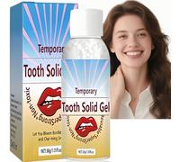 Temporary Tooth Filling Kit,Repair Kit for Broken Tooth,Repair for False Teeth,Quick Fix,Easy to Use Temporary Filling,Suitable for Use in Most,Gentle Care for Oral Health with Safe Material