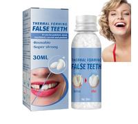 Temporary Tooth Filling Kit,Tooth Filling Repair Kit with Tooth Repair Beads,Missing Tooth Replacement Kit,Moldable False Teeth for Fixing Broken Tooth,Dental Repair Kit for Fake Teeth at Home