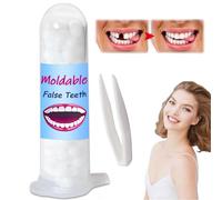 Temporary Tooth Filling Kit with Dental Tools - Replace Missing or Broken Teeth with Ease - Tooth Filling, False Teeth, and Tooth Restoration All in One Kit