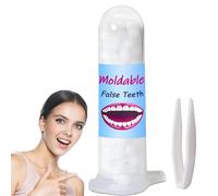 Temporary Tooth Filling Kit with Dental Tools - Replacement for Missing or Broken Teeth, Includes False Teeth & Easy DIY Solution for Tooth Issues
