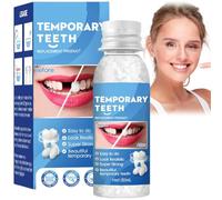 Temporary Tooth Filling Repair Kit,Dental Repair Kit for Temporary Tooth Filling,Moldable False Teeth,Tooth Repair Granules,Dental Repair Solution for Missing,False Teeth,Fake Teeth Replacement Kit