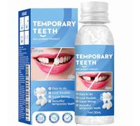 Temporary Tooth Filling Repair Kit - Dental Repair Kit for Temporary Tooth Filling - Moldable False Teeth for Replacing Missing or Broken Teeth - Easy Denture Replace