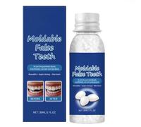 Temporary Tooth Filling Repair Kit,DIY Moldable False Teeth & Repair Beads for Broken,Chipped or Missing Teeth,Dental Filling Replacement Granules for Permanent Tooth Repair,False Tooth Replacement