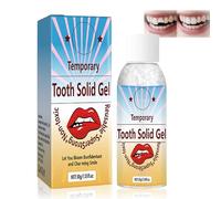Temporary Tooth Filling Repair Kit, Moldable False Teeth & Denture Repair Beads for Temporary Chipped Tooth Repair, Teeth Missing Tooth Replacement Kit, Dental Repair Kit Filling for Fake Teeth, 30g