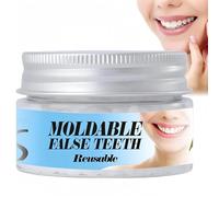 Temporary Tooth Filling Repair Kit with Denture Repair Beads,Filling Kit for Teeth,Moldable False Teeth,Missing Tooth Replacement K-It,Easily Shaped,Quick Fix for Missing,Broken,Or Chipped Te-ETH