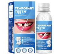Temporary Tooth Filling Repair Kit with Moldable False Teeth, Ideal for Fixing and Filling Tooth, Replace Missing or Broken Tooth with Dental Repair Beads, Fake Teeth Replacement Kit