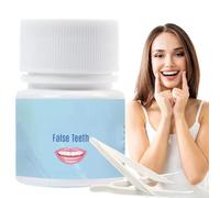 Temporary Tooth Filling Repair,Tooth Repair Beads,Moldable Teeth Replacement Repair Set,Convenient Moldable False Teeth for Temporary Tooth Filler,Handy DIY Tooth Repair Filler for Missing and Broken