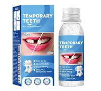 Temporary Tooth Filling - Temporary Tooth Filling Repair Kit - Tooth Repair Beads for Missing, Broken, Cracked Teeth - Missing Tooth Replacement Kit,Quick Temporary Fix Solution