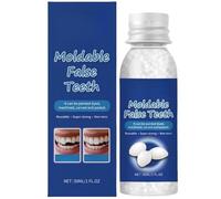 Temporary Tooth Filling,Temporary Tooth Repair Kits,Dental Repair Denture Repair Beads,False Teeth Replacement Tooth Filling Repair Kits,Replace Missing or Broken Teeth with Dental Repair