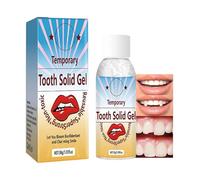 Temporary Tooth Filling - Tooth Filling Repair Kit - Moldable False Teeth for Missing & Broken Teeth - Multi-Use Beads for Natural Smile Restoration & Vampire Teeth