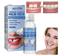 Temporary Tooth Filling,Tooth Filling Repair Kit,Tooth Repair Beads,Missing Tooth Replacement Kit,Moldable False Teeth for Fixing,Filling Missing Broken Tooth,Dental Repair Kit Filling for Fake Teeth