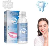 Temporary Tooth Filling, Tooth Filling Repair Kit, Tooth Repair DIY Moldable Fake Teeth Repair Beads for Temporary Fixing, Dental Tooth Filler for Missing Broken Fake Teeth (1Pcs)