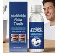 Temporary Tooth Repair Kit, 30ml Temporary Tooth Repair & Shaping for Adults, Quick At-Home Restoration, Easy to Use