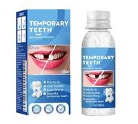 Temporary Tooth Repair Kit - Tooth Dental Repair Beads for Missing & Broken Teeth - Moldable False Teeth Filler Fake Teeth Replacement Kit - Replace Fixing Chipped Teeth，DIY Tooth Repair