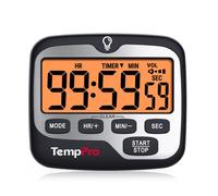 ThermoPro TM01 Kitchen Timer Digital Cooking Timer with Large LCD Display Volume Alarm Timer Multifunction Adjustable Countdown Timer Backlit