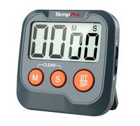 ThermoPro TM03W Kitchen Timer Digital Cooking Timer with Large LCD Display Big Digits Alarm Volume Adjustable Timer Clock Multifunctional Countdown Timer