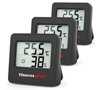 TempPro TP157 Indoor Thermometer, Baby Room Thermometer Hygrometer, 3Pieces