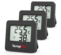 TempPro TP157 Indoor Thermometer, Baby Room Thermometer Hygrometer, 3Pieces