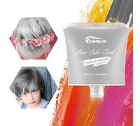 Temprary Hair Dye, Comblor Gray Hair Dye for Dark Hair, Hair Chalks for Girls Wash Out Hair Colour Kids, Gifts for Birthday, Christmas, Halloween, Crazy Hair Day, Children's Day