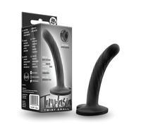 Temptasia Twist Small - Suction Cup Twisted Dildo (Black)