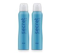 Temptation Play Deodorant for Women, 150ml each (Pack of 2)