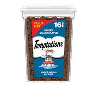 Temptations Classic Treats for Cats Savory Salmon Flavor 16 Ounces