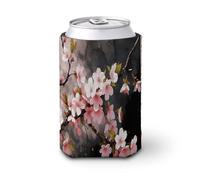 Tempting Cherry Blossoms Cup Sleeve Reusable Insulator Mug Sleeves Slim Personalized Cooler Drink Sleeve Soft Stylish Iced Coffee Sleeves for McDonald Hot Fishing Picnic
