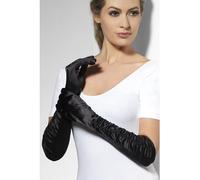 Temptress Gloves, Black, Long 46cm/18