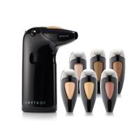 TEMPTU Air Discovery Airbrush Makeup Kit For Beginners Personal Or Professional Use 8-Piece Pre-Filled Airpod Makeup Essentials Set - Semi-Matte
