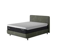 Tempur Arc™ Form Upholstered Ottoman Bed Frame Super King Dark Green