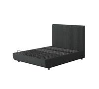 Tempur Arc™ Vertical Upholstered Bed Frame Super King Brown