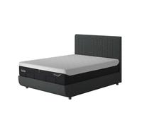 Tempur Arc™ Vertical Upholstered Ottoman Bed Frame Super King Brown