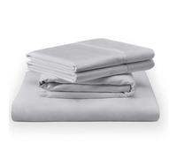 TEMPUR Classic Cotton Sheet Set Sleepy Silver Mist - Split Cal King
