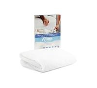 Tempur, Home BY TEMPUR® Thermoregulating Mattress Protector, Emperor 200 x 200cm, 2 in 1 Mattress Protector and Fitted Sheet, Cooling Tencel, White