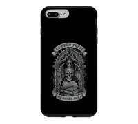 Tempus Fugit Memento Mori Gothic Winged Skull Hourglass Case for iPhone 7 Plus/8 Plus