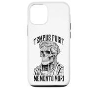 Tempus Fugit Memento Mori Stoic Roman Emperor Skull Stoicism Case for iPhone 12/12 Pro