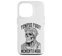 Tempus Fugit Memento Mori Stoic Roman Emperor Skull Stoicism Case for iPhone 13 Pro