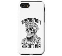 Tempus Fugit Memento Mori Stoic Roman Emperor Skull Stoicism Case for iPhone SE (2020) / 7/8