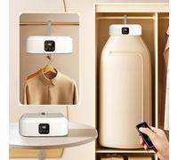 TEMU-SC 600W Portable Electric Clothes Dryer, Dry Buddy with Remote Control, Indoor Apartment, Dorm, RV Dryer [Energy Class A+++](UK Plug)
