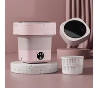 TEMU-SC 8L Portable washing machine and dryer, Mini washing machine, Small washing machine for Underwear, Sock, Baby Clothes, Travel, Camping, RV, Dorm, Home[Energy Class A]