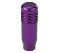 Temzzer 3.3 in Shifter Stick Knob Polished Alloy Lever Shift Handle Heavy Racing Gear Lever Head for Most Manual Automotive Vehicles (Purple)
