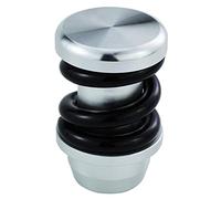 Temzzer 3 inch Shifter Gear Lever Knob Spring Heavy Car Stick Shift Aluminum Head for Most Manual Automatic Vehicles (Silver Black)