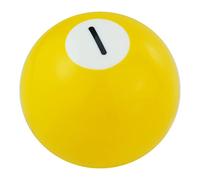 Temzzer Ball Gear Knob Stick Shift Resin Transmisson Shift Lever Knob for Most Manual Automotive Vehicles (Gold 1)