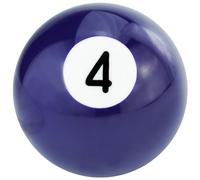Temzzer Ball Gear Knob Stick Shift Resin Transmisson Shift Lever Knob for Most Manual Automotive Vehicles (Purple 4)