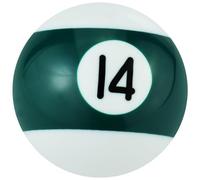 Temzzer Ball Gear Knob Stick Shift Resin Transmisson Shift Lever Knob for Most Manual Automotive Vehicles (White, Green 14)