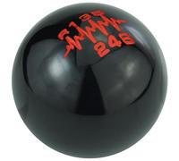 Temzzer Ball Gear Knob Upper Left R Stick Shift Lever Knob for Most Manual Automotive Vehicles (Black 3)